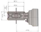 Unterdruck-Abgasklappe 76mm 3