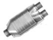 200 CPSI VA-Metallkatalysator oval/flach 1IN2OUT 66/54mm
