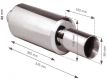 Edelstahl-Endschalld�mpfer im BIKE 1-LOOK